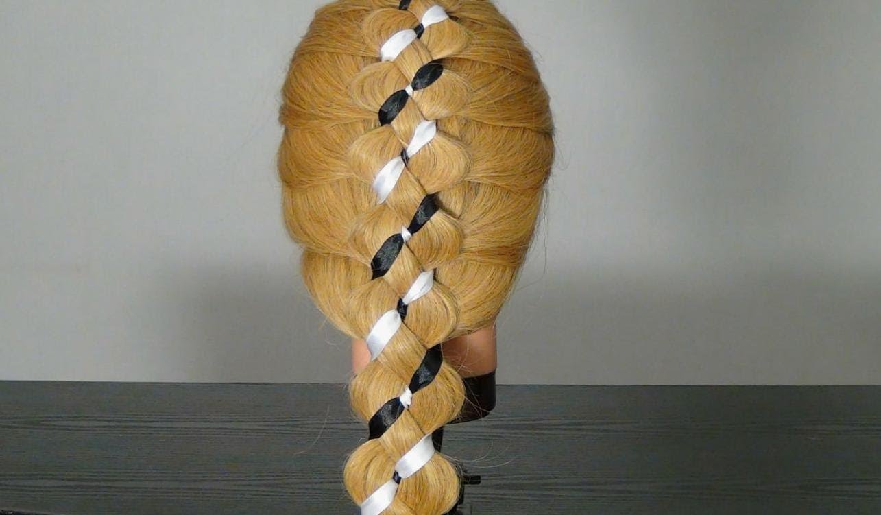 Уроки плетения кос на длинные волосы пошагово